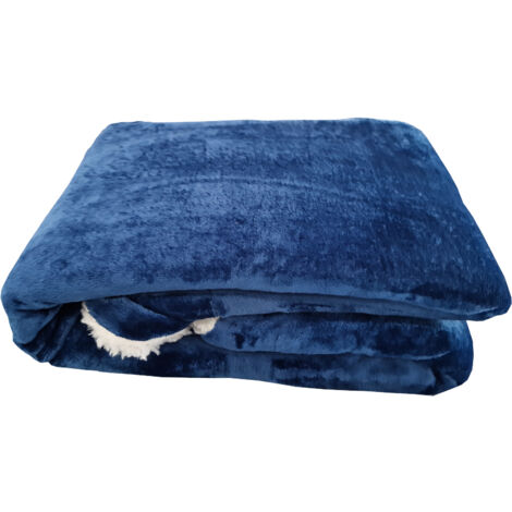 PLAID In Morbido PILE SHERPA Coperta MULTICOLOR Moderna Cm. 130x160 - Foto 9