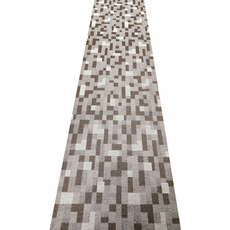 Tappeto Natalizio Lavabile Garvee, 160x230cm Rosso - Base Antiscivolo, Idrorepellente, Design Geometrico Boho