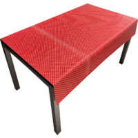 Tovaglia PVC Base Poliestere Antimacchia Pois 140X250 CM