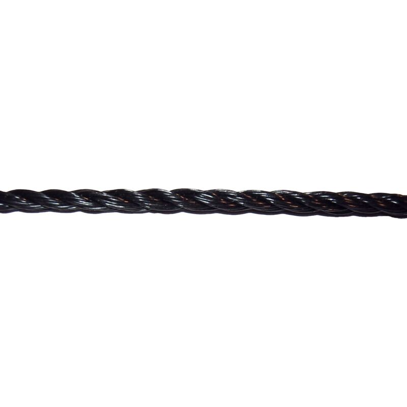 Câble BLANC (revêtu polyamide) ø 1,8 mm, embout serti – Longueur 3
