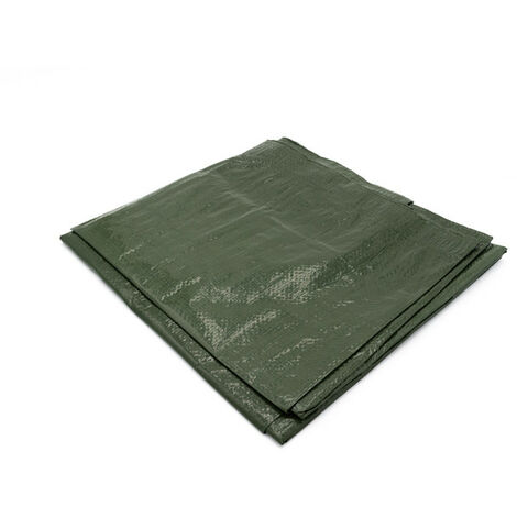 Bâche de protection 150g avec oeillets - Vert 2m x 3m Vert