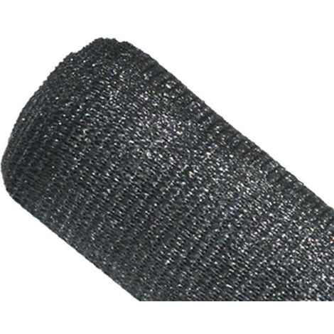 Brise-vue 90% - Gris Foncé - 185gr/m² - Boutonnières - Grande dimension 1.2 x 25m