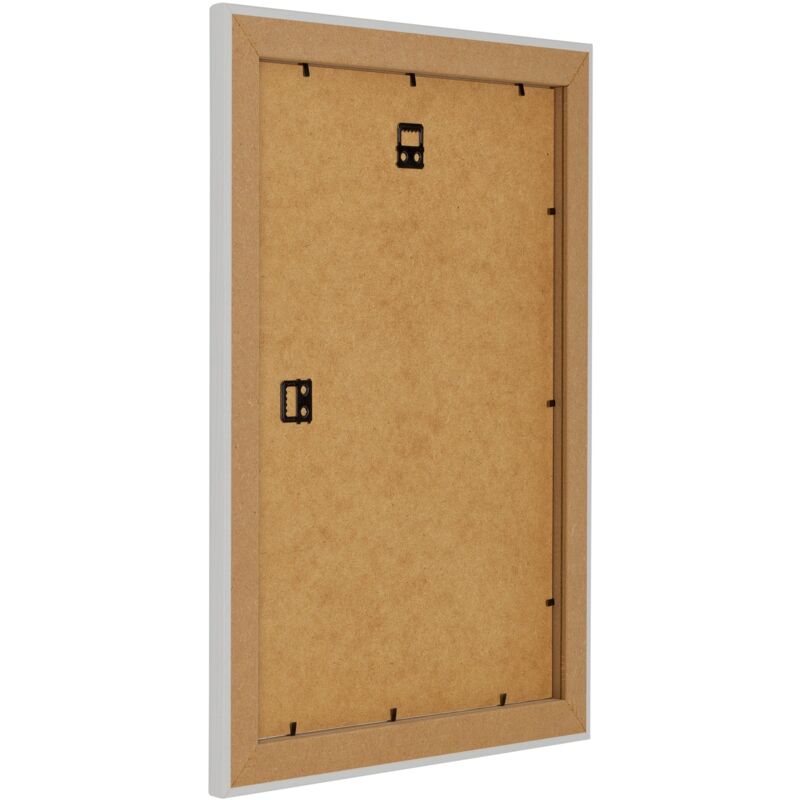 Close Up Cadre pour poster 33 x 95 cm, argenté, en bois MDF, vitre en PVC ( incassable), largeur de profil 30 mm Close Up Cadre pour poster 33 x 95 cm, argenté, en bois MDF, vitre en PVC ( incassable), largeur de profil 30 mm