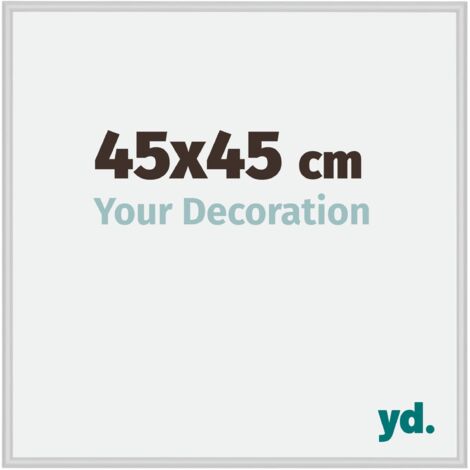 yd. - Cadre photo 45x45 - Argent Mat - Aluminium - Miami (1/5)