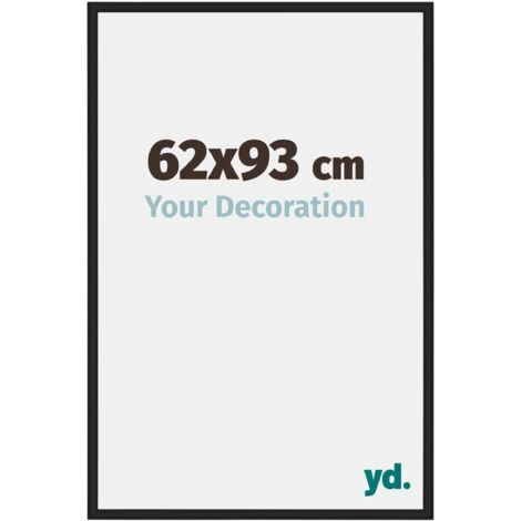 yd. - Cadre photo 62x93 - Noir Brillant - Aluminium - Miami (1/5)