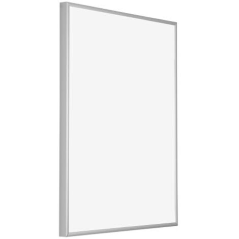 Cadre Photo 45x45 cm - Argent Mat - Aluminium - Miami
