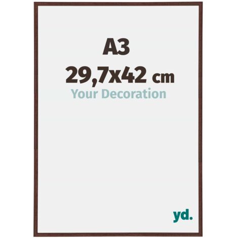 yd. - Cadre photo A3 29.7x42 - Brun - Plastique - Annecy (1/5)