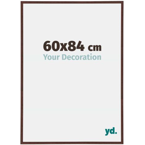 yd. - Cadre photo 60x84 - Brun - Plastique - Annecy