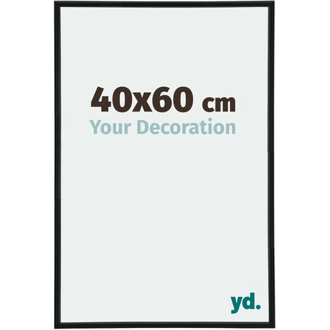 yd. - Cadre photo 40x60 - Noir Mat - Plastique - Annecy
