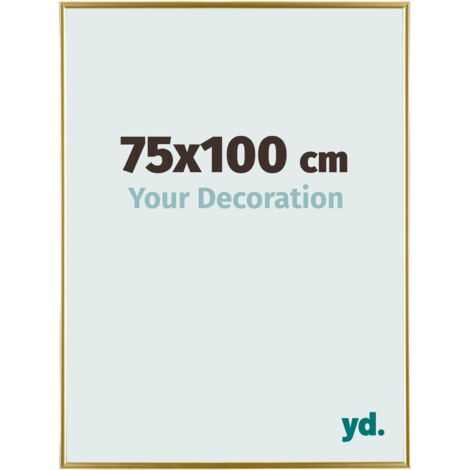 yd. - Cadre photo 75x100 - Or - Plastique - Evry