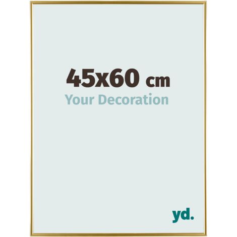 yd. - Cadre photo 45x60 - Or - Plastique - Evry