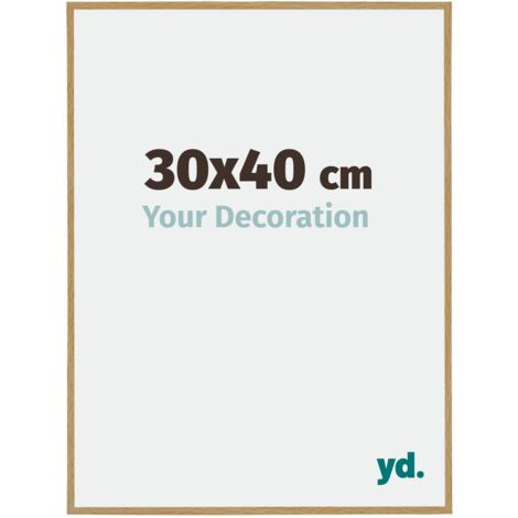yd. - Cadre photo 30x40 - Hetre Clair - Plastique - Evry