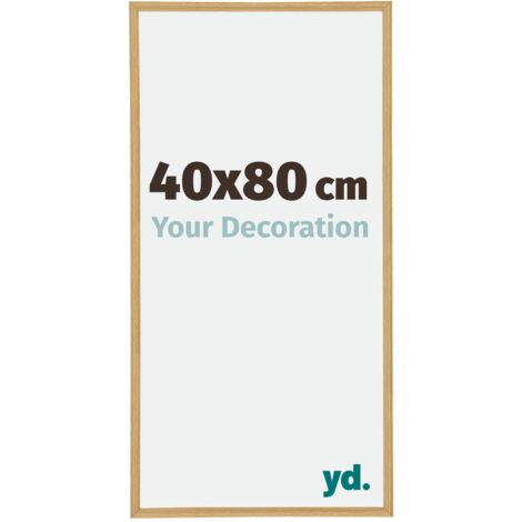 yd. - Cadre photo 40x80 - Hetre Clair - Plastique - Annecy (1/5)