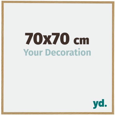 yd. - Cadre photo 70x70 - Hetre Clair - Plastique - Evry
