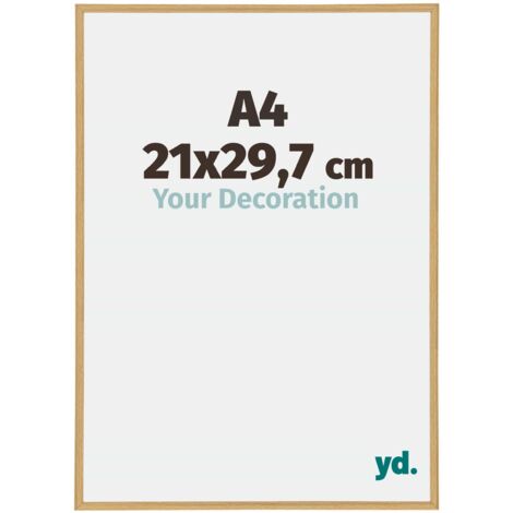 yd. - Cadre photo A4 21x29.7 - Hetre Clair - Plastique - Annecy