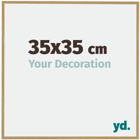 yd. - Cadre photo 35x35 - Hetre Clair - Plastique - Evry