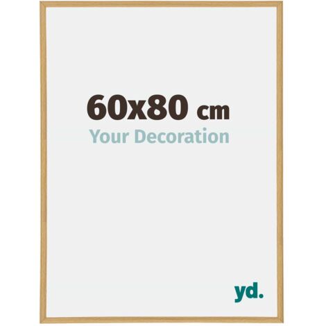 yd. - Cadre photo 60x80 - Hetre Clair - Plastique - Annecy