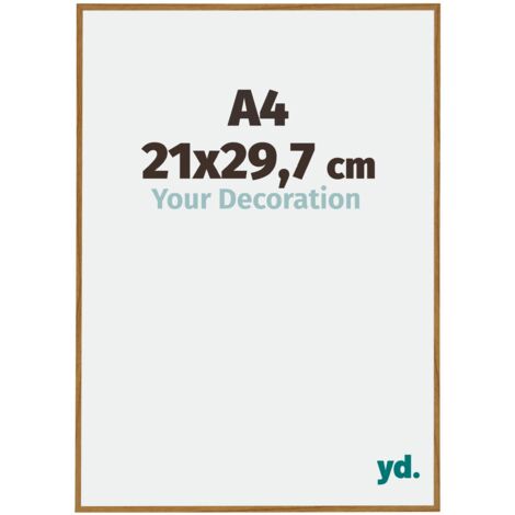 yd. - Cadre photo A4 21x29.7 - Hetre Clair - Plastique - Evry