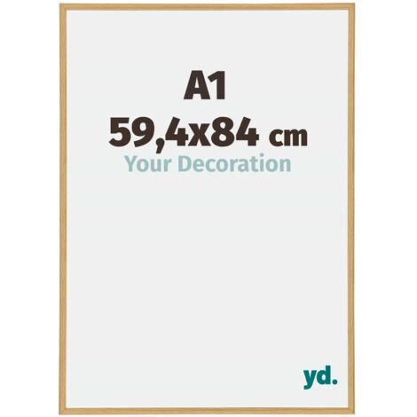 yd. - Cadre photo A1 59.4x84 - Hetre Clair - Plastique - Annecy