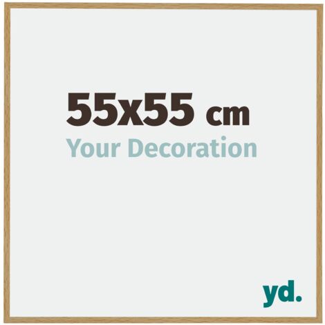 yd. - Cadre photo 55x55 - Hetre Clair - Plastique - Evry
