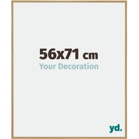 yd. - Cadre photo 56x71 - Hetre Clair - Plastique - Evry