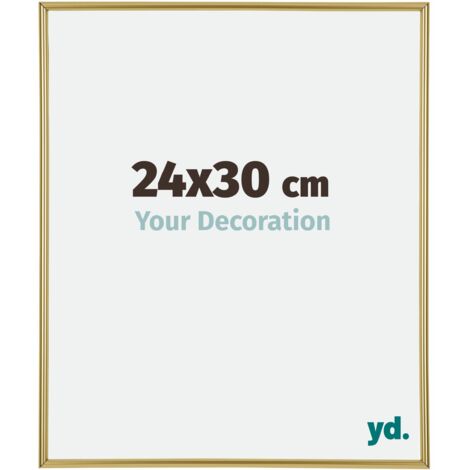yd. - Cadre photo 24x30 - Or - Plastique - Annecy (1/5)