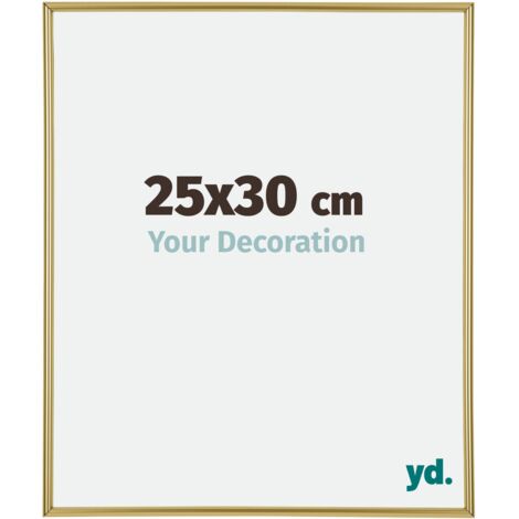 yd. - Cadre photo 25x30 - Or - Plastique - Annecy