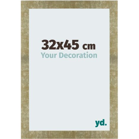 yd. - Cadre photo 32x45 - Or Antique - MDF - Mura