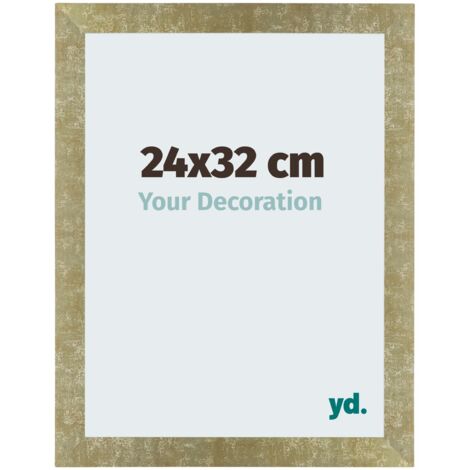 yd. - Cadre photo 24x32 - Or Antique - MDF - Mura