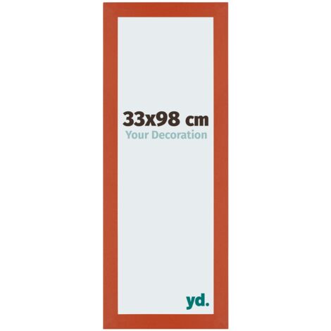 yd. - Cadre photo 33x98 - Orange - MDF - Mura