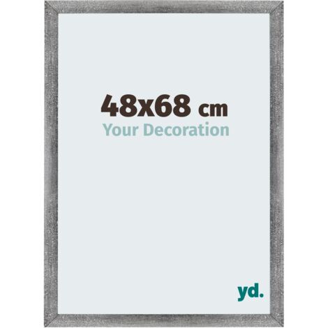yd. - Cadre photo 48x68 - Gris Patine - MDF - Mura