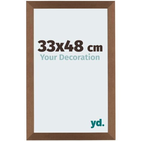 yd. - Cadre photo 33x48 - Cuivre Decor - MDF - Mura