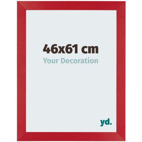 yd. - Cadre photo 46x61 - Rouge - MDF - Mura