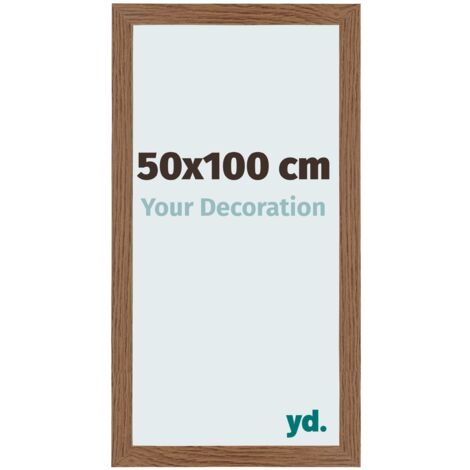 yd. - Cadre photo 50x100 - Chene Rustique - MDF - Mura