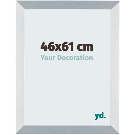 yd. - Cadre photo 46x61 - Aluminium Brosse - MDF - Mura