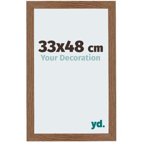 yd. - Cadre photo 33x48 - Chene Rustique - MDF - Mura