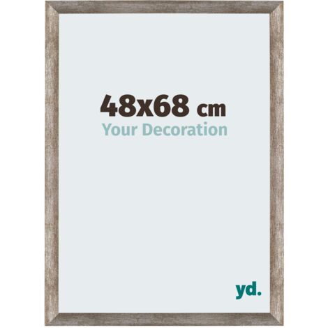 yd. - Cadre photo 48x68 - Metal Vintage - MDF - Mura