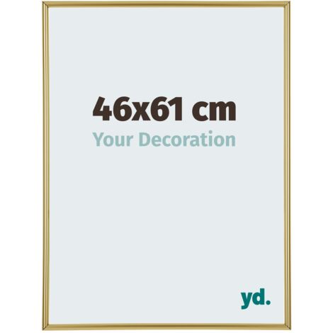 yd. - Cadre photo 46x61 - Or - Plastique - Annecy
