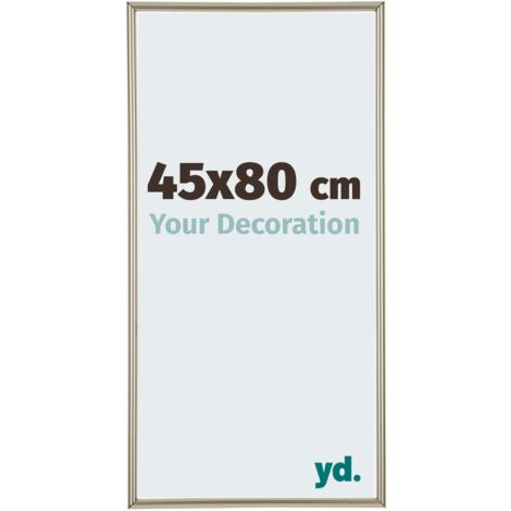 yd. - Cadre photo 45x80 - Champagne - Plastique - Annecy