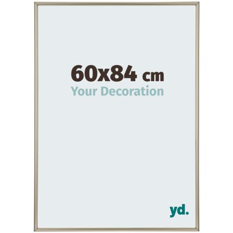 yd. - Cadre photo 60x84 - Champagne - Plastique - Annecy