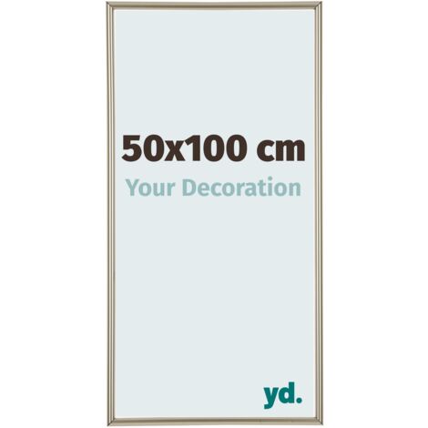 yd. - Cadre photo 50x100 - Champagne - Plastique - Annecy