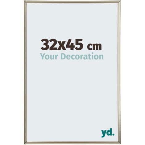 yd. - Cadre photo 32x45 - Champagne - Plastique - Annecy