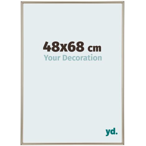 yd. - Cadre photo 48x68 - Champagne - Plastique - Annecy