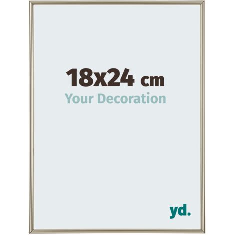 yd. - Cadre photo 18x24 - Champagne - Plastique - Annecy