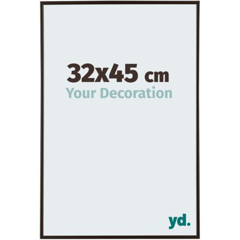 yd. - Cadre photo 32x45 - Anthracite - Plastique - Evry