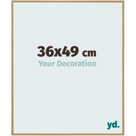 yd. - Cadre photo 36x49 - Hetre Clair - Plastique - Evry