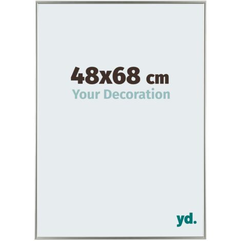 yd. - Cadre photo 48x68 - Champagne - Plastique - Evry