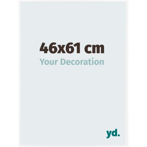 yd. - Cadre photo 46x61 - Blanc Brillant - Plastique - Evry