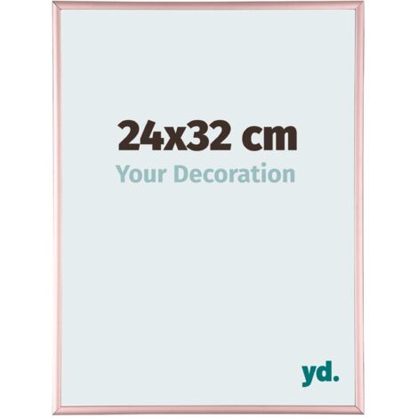 yd. - Cadre photo 24x32 - Cuivre - Aluminium - Kent