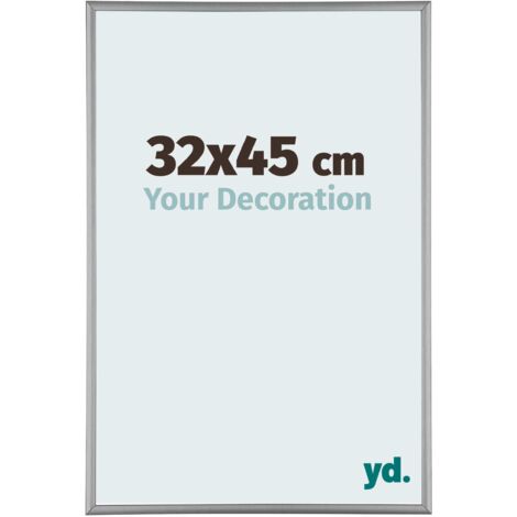 yd. - Cadre photo 32x45 - Platine - Aluminium - Kent